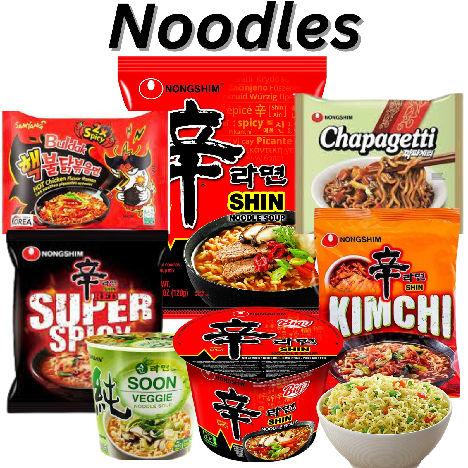 Noodles, Pasta & Rice